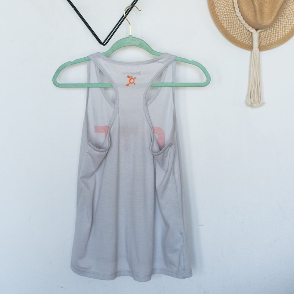 Orangetheory OTF // Light Grey Racerback Tank - Picture 2 of 4